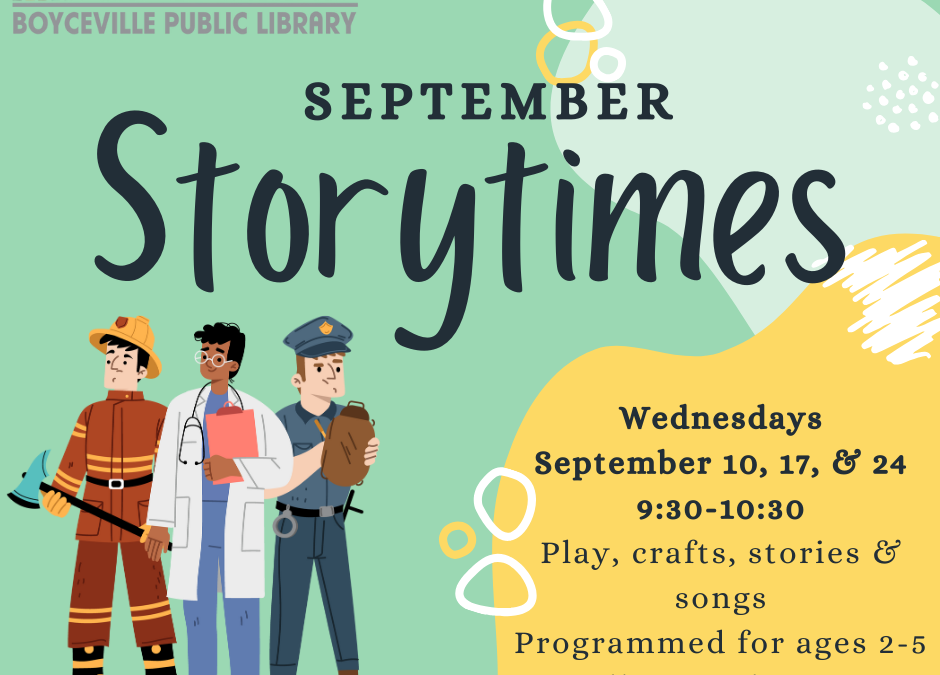 September Storytimes