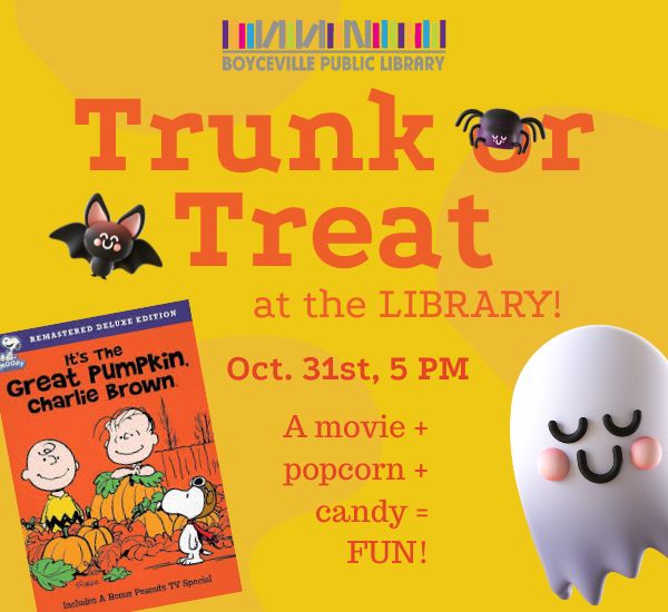 Trunk or Treat at the Library