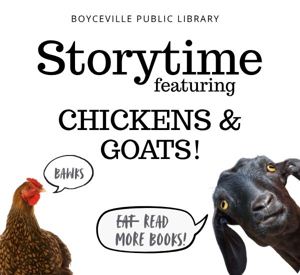 Storytime with Chickens & Goats!
