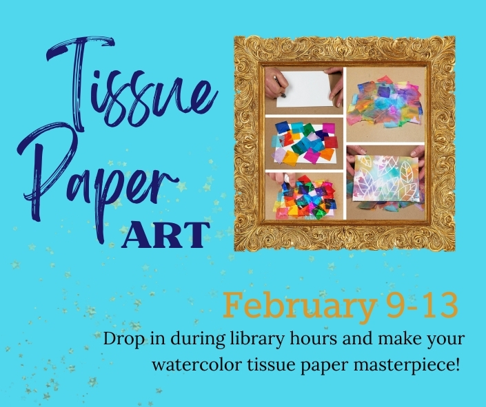 Watercolor Tissue Paper Art
